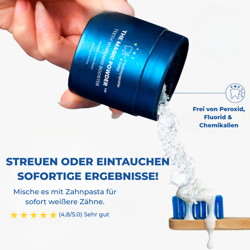 LumiSmile™ Der Zahnaufheller-Zahnpasta-Booster