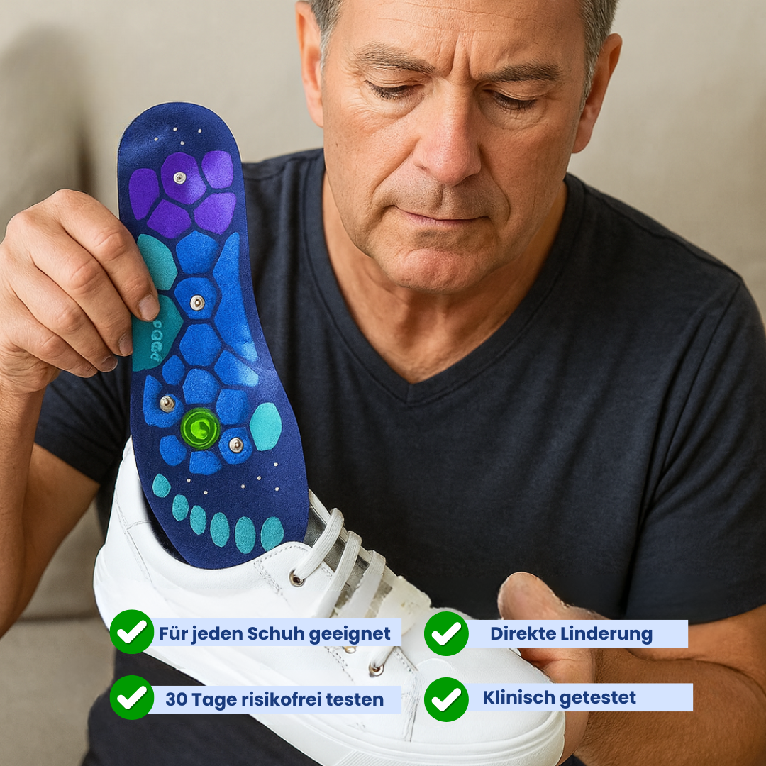Vivastep™ - Die magnetischen Einlegesohlen