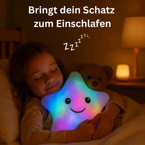 LumaStar - Das LED Kuschelkissen