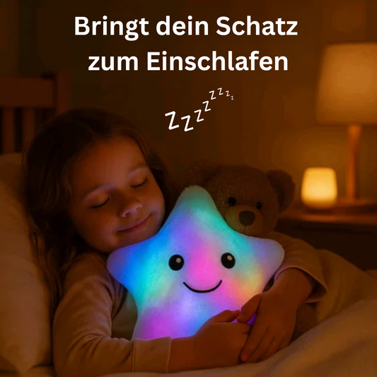 LumaStar - Das LED Kuschelkissen