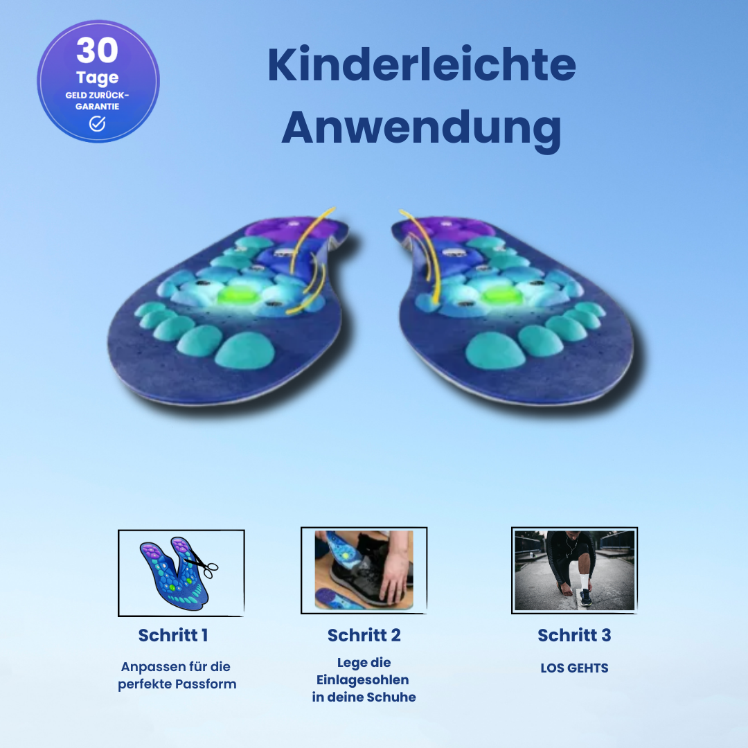 Vivastep™ - Die magnetischen Einlegesohlen