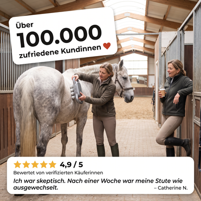 Halora – Das Rotlicht-Massagegerät für Pferde