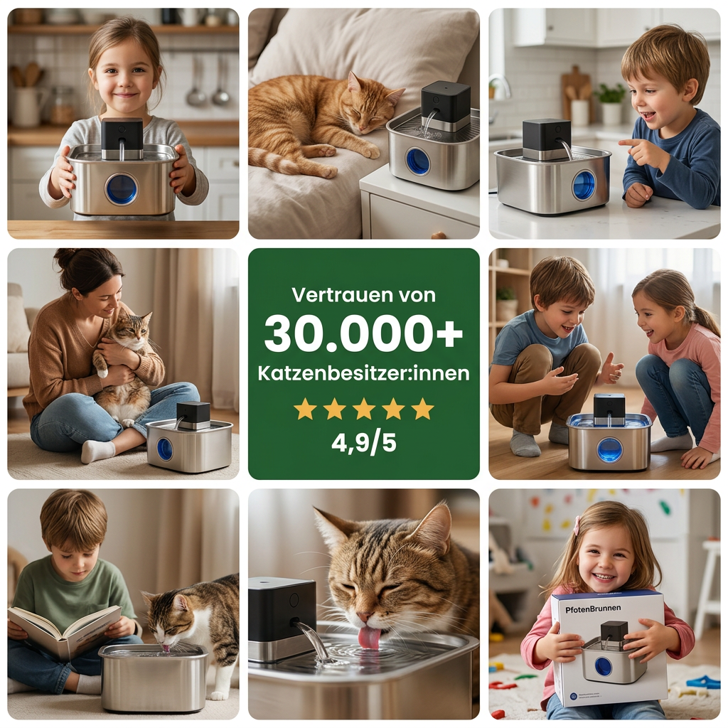 PfotenBrunnen™ - Katzenwasserspender
