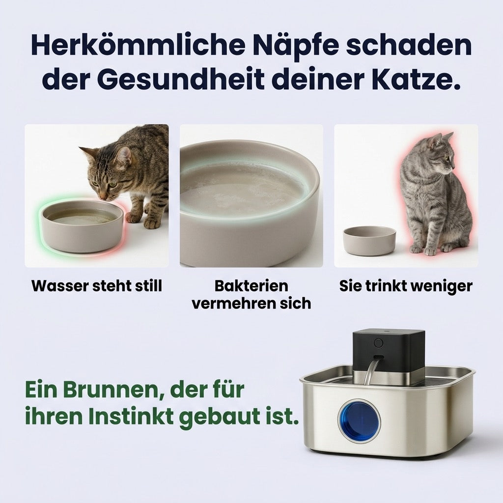 PfotenBrunnen™ - Katzenwasserspender