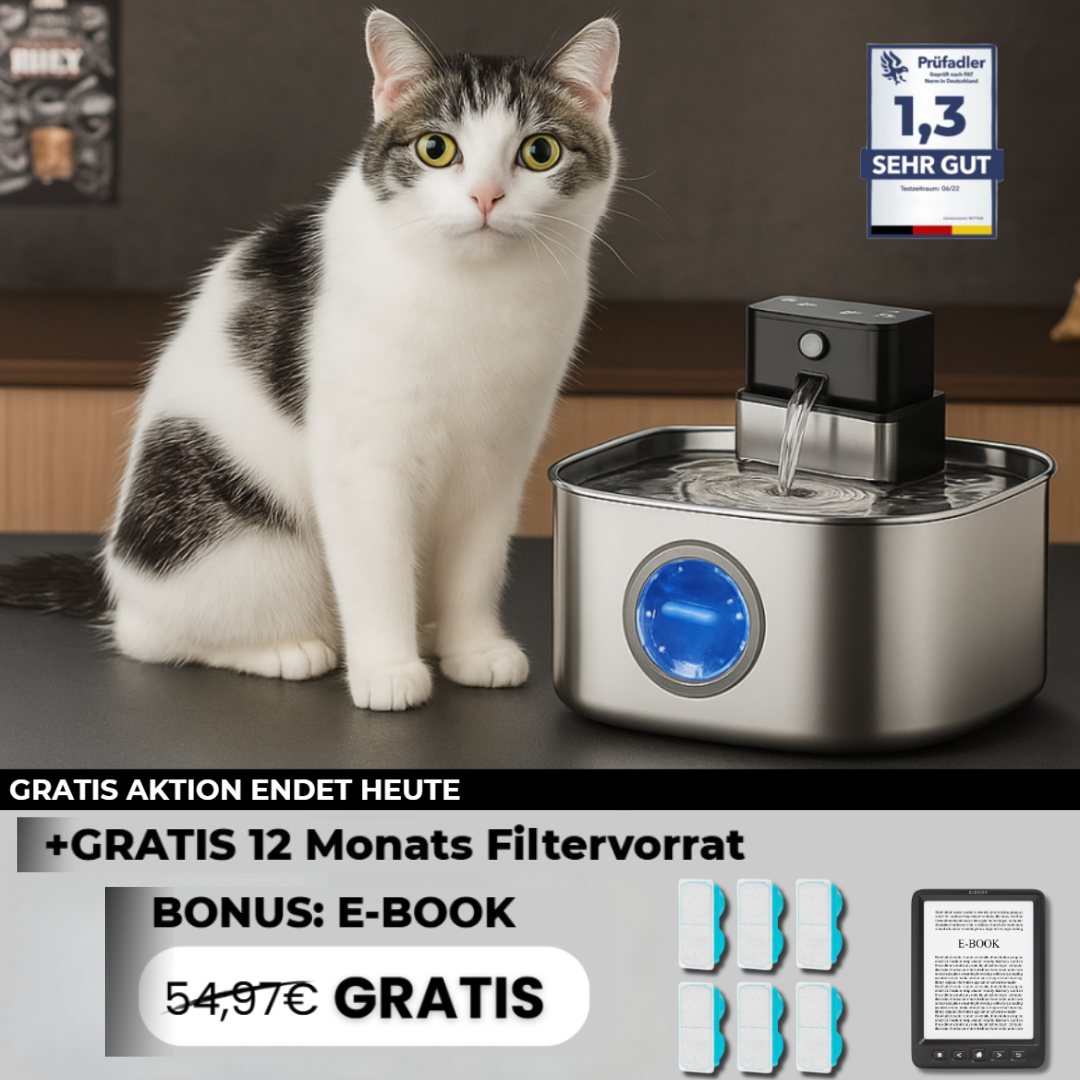 PfotenBrunnen™ Katzenwasserspender