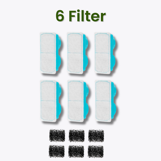 6er Filterset für den PfotenBrunnen™
