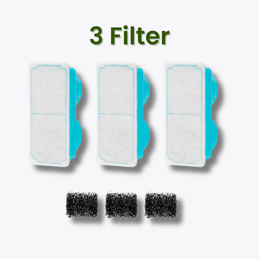 3er Filterset für den PfotenBrunnen™